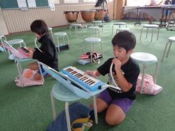 1年生音楽の授業