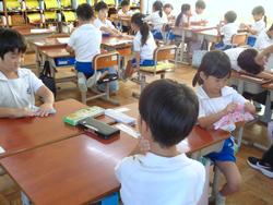 1年生算数の授業