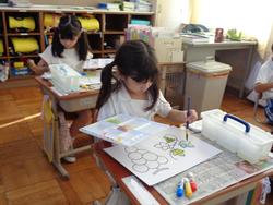 1年生図工の授業