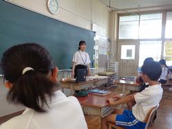 教育実習生の研究授業