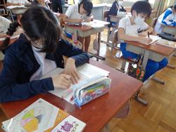 教育実習生の研究授業