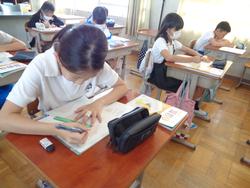 教育実習生の研究授業