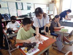 教育実習生の研究授業