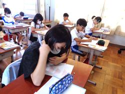 教育実習生の研究授業