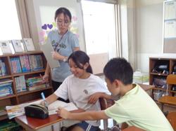 教育実習生の研究授業