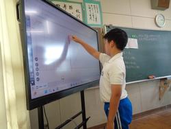 教育実習生の研究授業