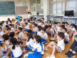 低学年多文化共生教育出前授業
