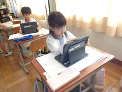 1年生図工の授業
