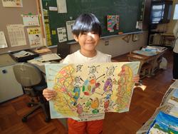 2年生図工の授業
