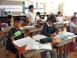 4年生国語の授業