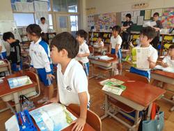 1年生国語の研究授業