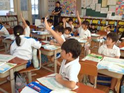 1年生国語の研究授業