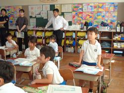 1年生国語の研究授業