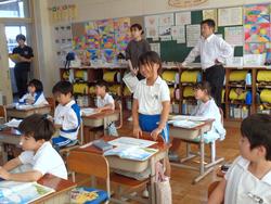 1年生国語の研究授業