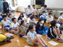 6年生救急法講習会
