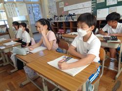 4年生の算数の授業