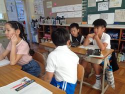 4年生の算数の授業