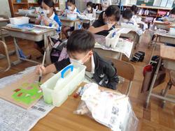 3年生図工の授業