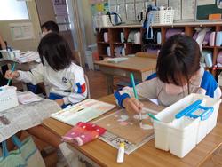 3年生図工の授業