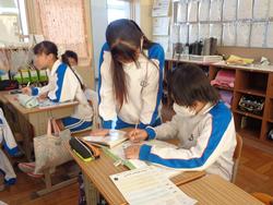 6年生外国語の授業