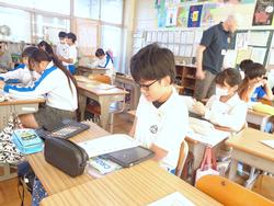 6年生外国語の授業