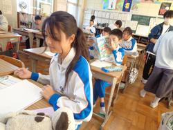 6年生外国語の授業