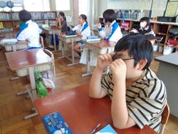 5年生理科の授業