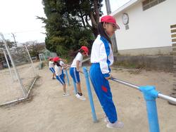 2年生体育の授業