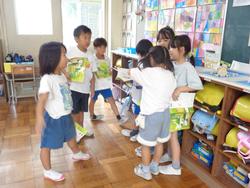 1年生国語の授業