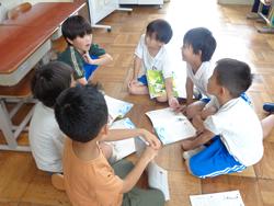 1年生国語の授業