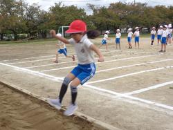 3年生体育の授業
