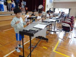 1年生音楽会の練習