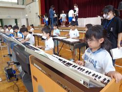 1年生音楽会の練習