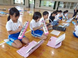 1年生音楽会の練習