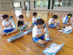 1年生音楽会の練習
