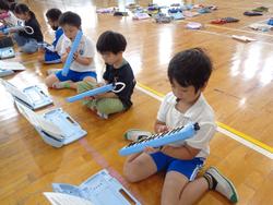 1年生音楽会の練習