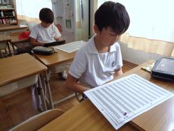4年生国語の授業