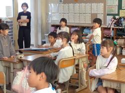 3年生道徳の授業