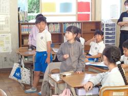 3年生道徳の授業