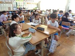 3年生道徳の授業