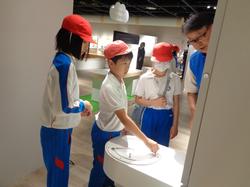 バンドー神戸市立青少年科学館での様子
