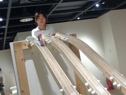 バンドー神戸市立青少年科学館での様子