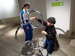 バンドー神戸市立青少年科学館での様子