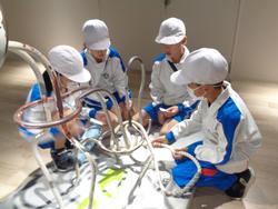 バンドー神戸市立青少年科学館での様子