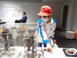 バンドー神戸市立青少年科学館での様子