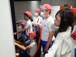バンドー神戸市立青少年科学館での様子