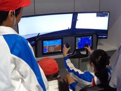 バンドー神戸市立青少年科学館での様子