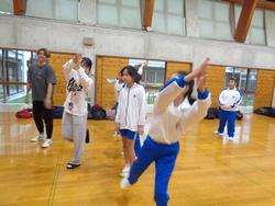 ダンスの練習