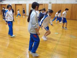 ダンスの練習