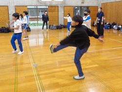 ダンスの練習